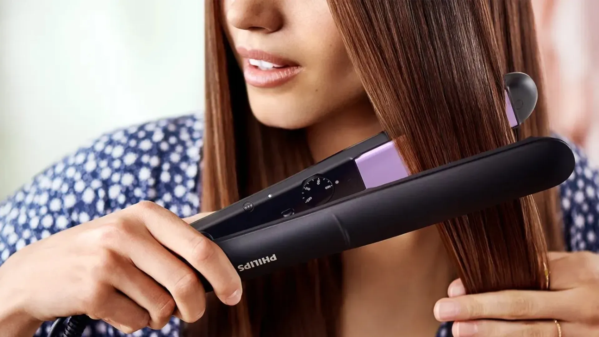 Випрямляч для волосся Philips Series 3000 (Black/Fuchsia)