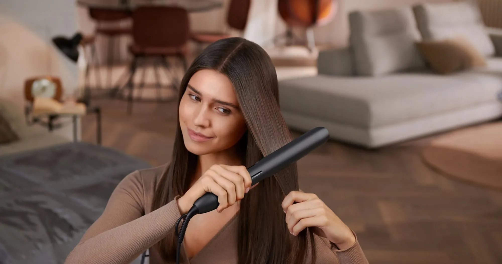 Випрямляч для волосся Philips Series 5000 (Black)