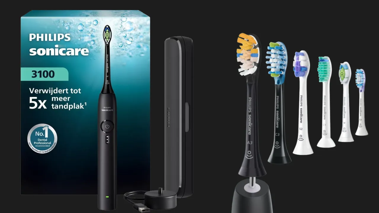 Зубна електрощітка Philips Sonicare series 3100 (Black)