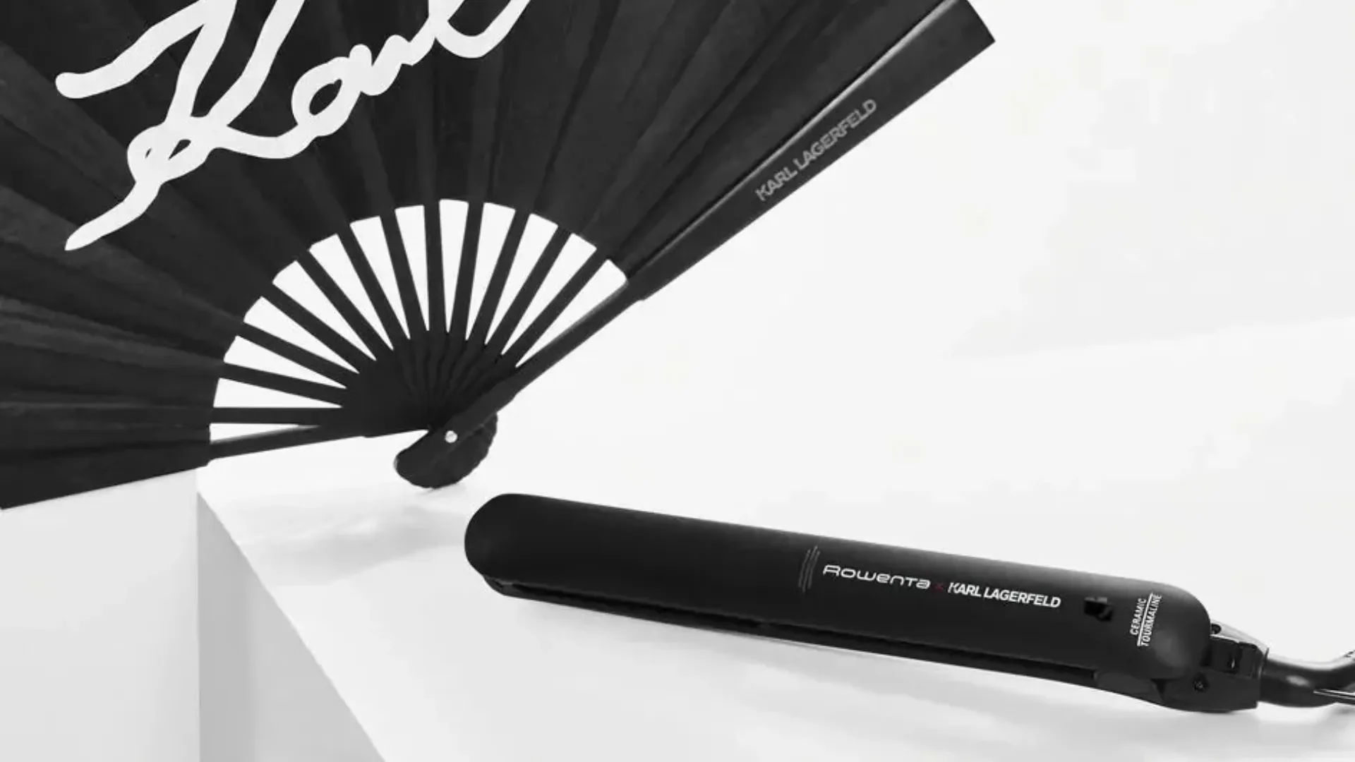 Випрямляч Rowenta x Karl Lagerfeld Easyliss (Black) (SF161LF0)