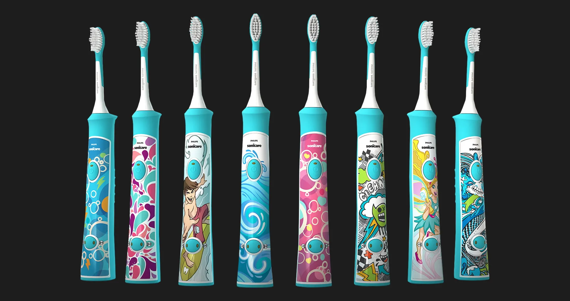 Зубна електрощітка Philips Sonicare For Kids (Purple)