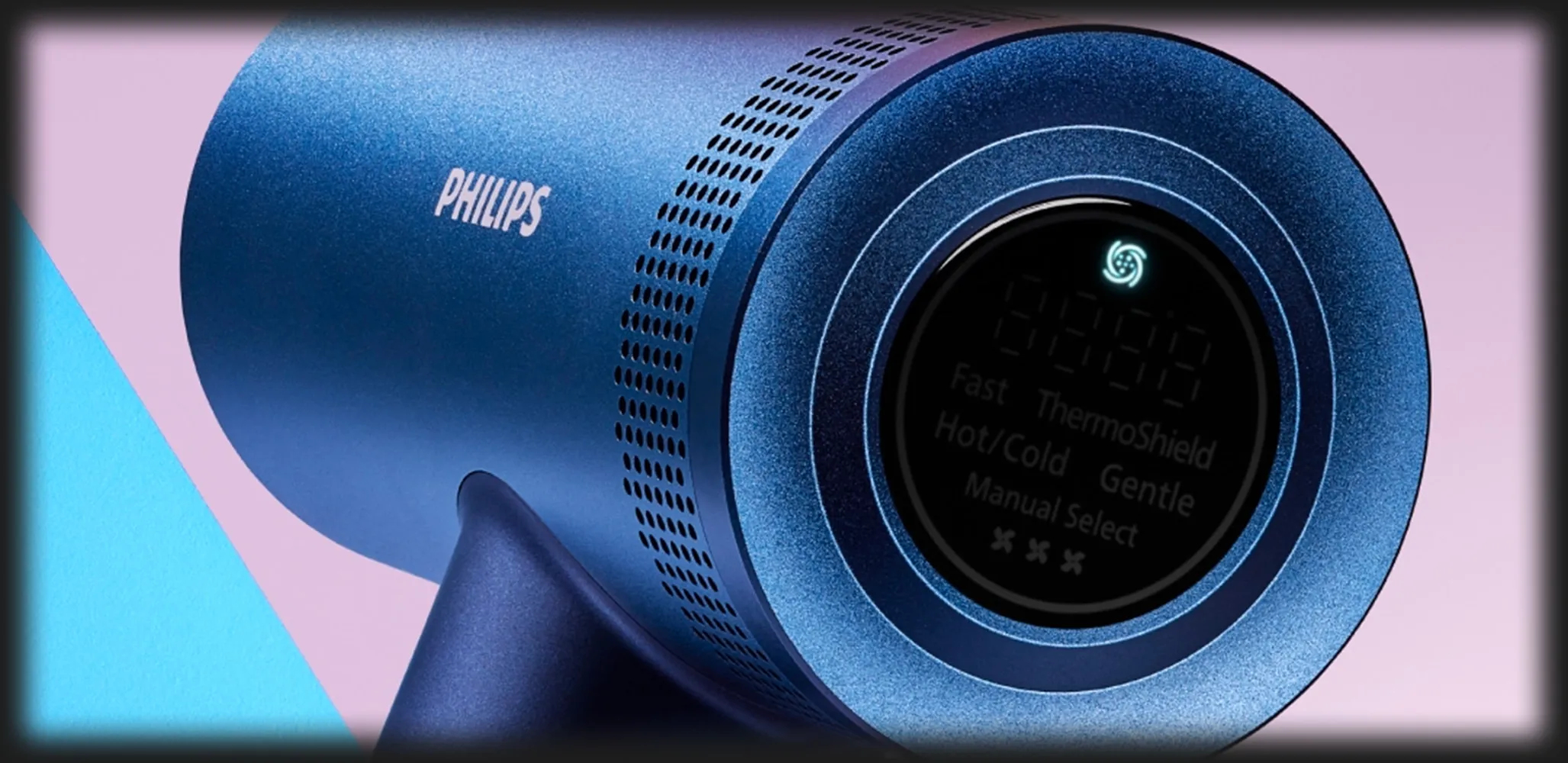 Фен Philips ThermoShield Advanced Series 8000 (Pink)