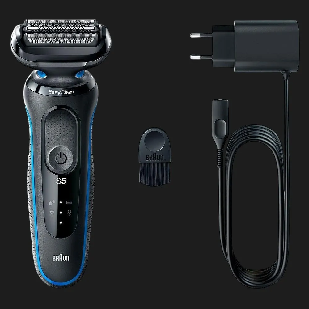 Електрична бритва BRAUN Series 5 Wet&Dry (51-B1000s) (Black/Blue) — фото 2
