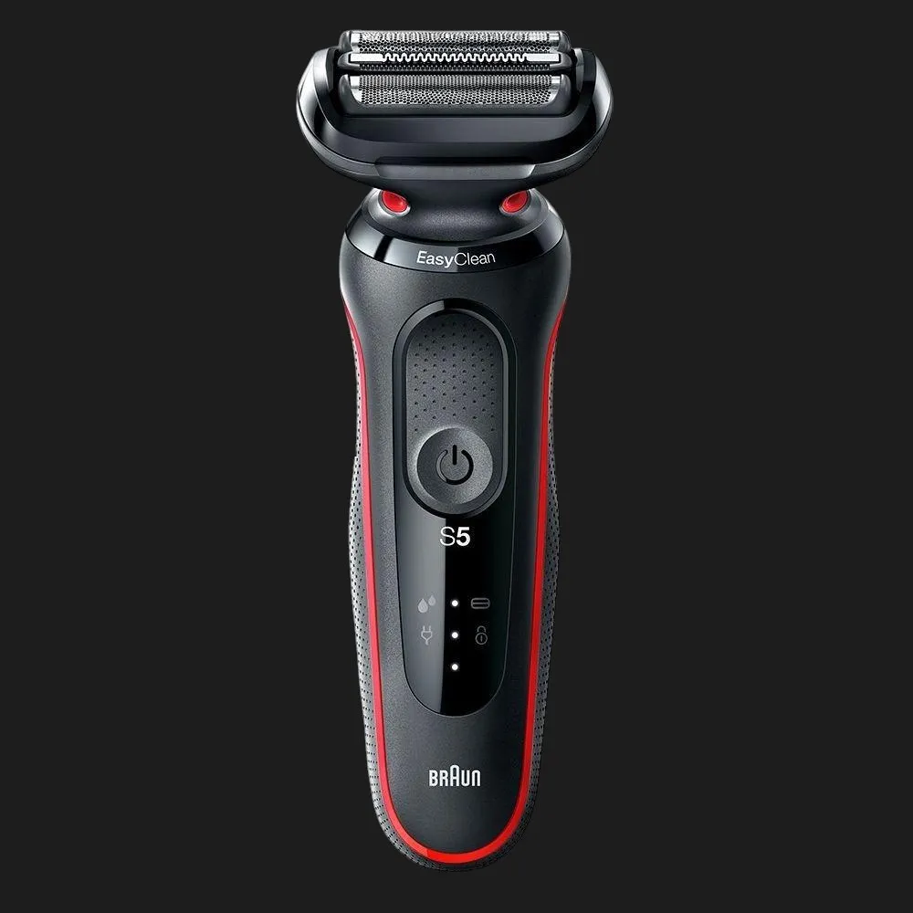 Електрична бритва BRAUN Series 5 Wet&Dry (51-R1000s) (Black/Red)