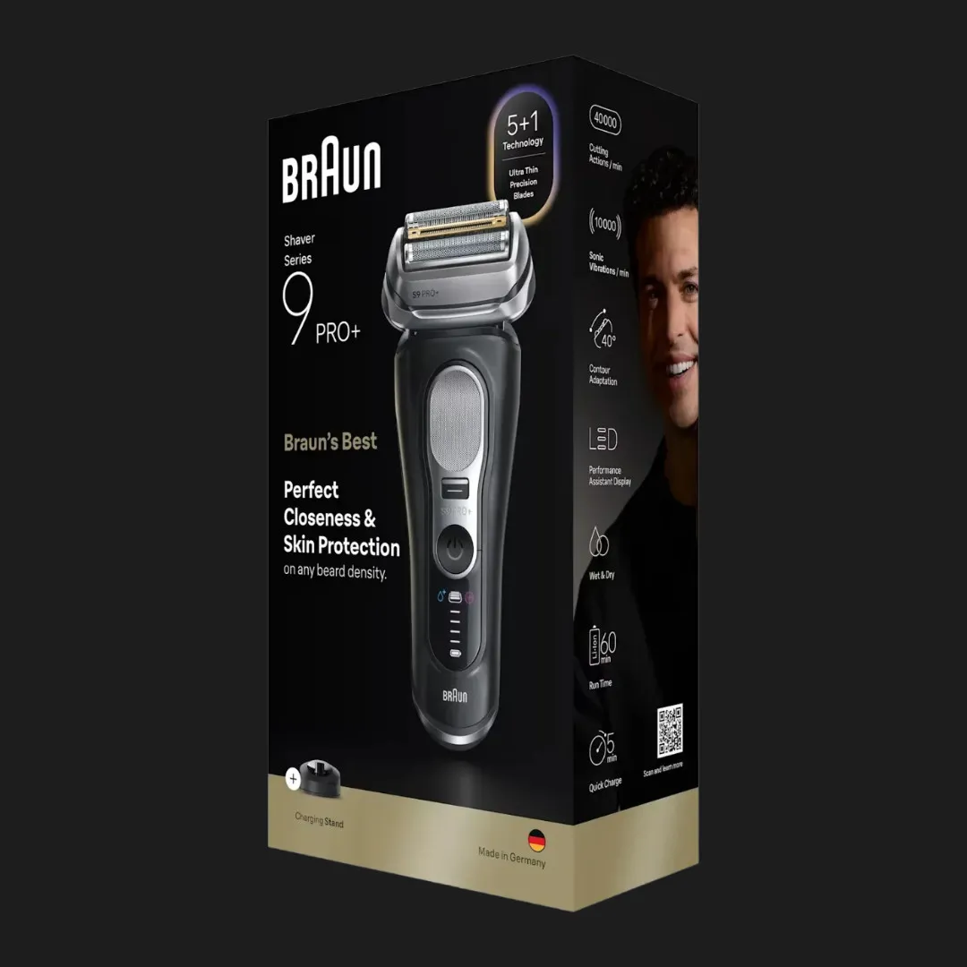 Електрична бритва Braun Series 9 Pro+ 9610s Wet&Dry (Black) — фото 3