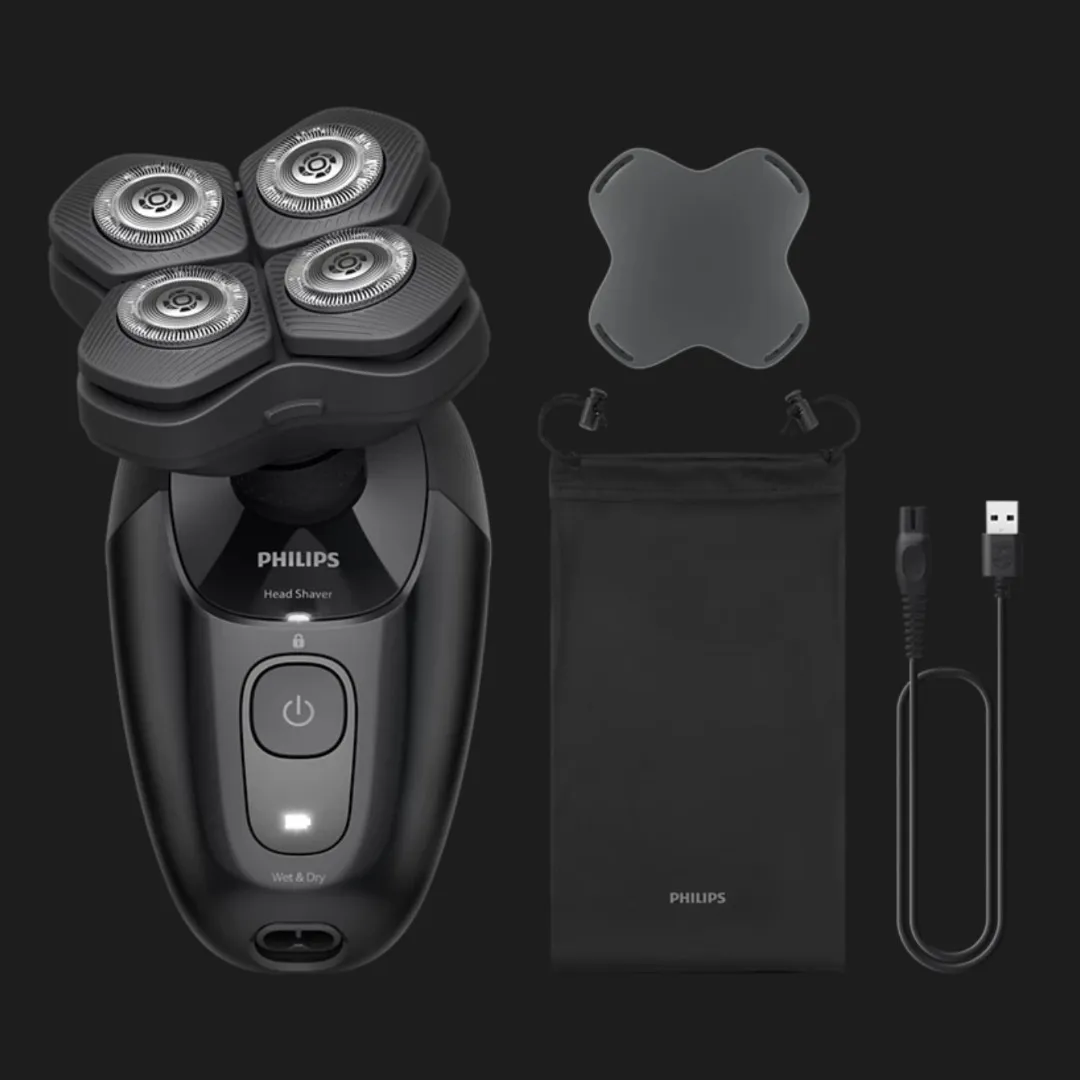 Електрична бритва для голови Philips Head Shaver Pro Series 5000 (Black)