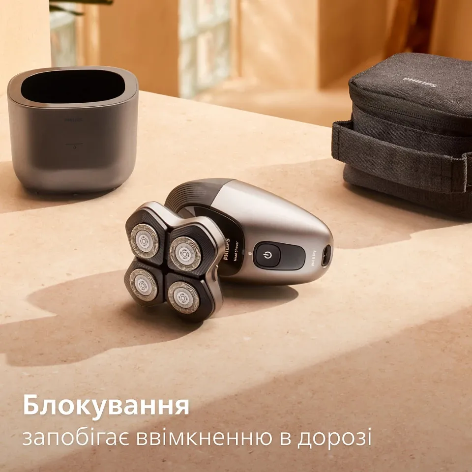 Електрична бритва для голови Philips Head Shaver Pro Series 7000 (Gray) — фото 7