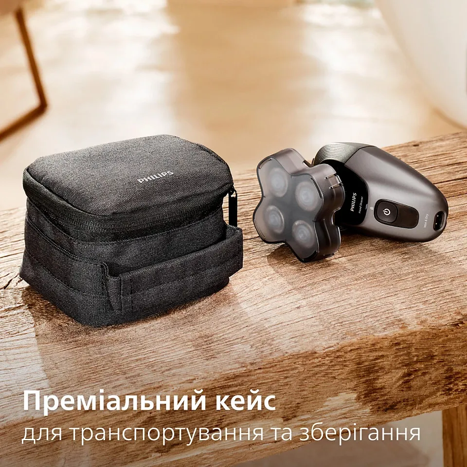 Електрична бритва для голови Philips Head Shaver Pro Series 7000 (Gray) — фото 9