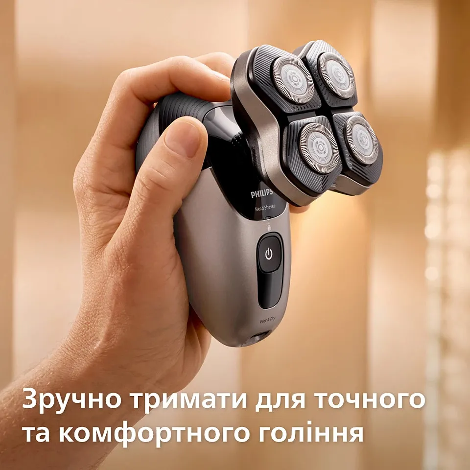 Електрична бритва для голови Philips Head Shaver Pro Series 7000 (Gray) — фото 10