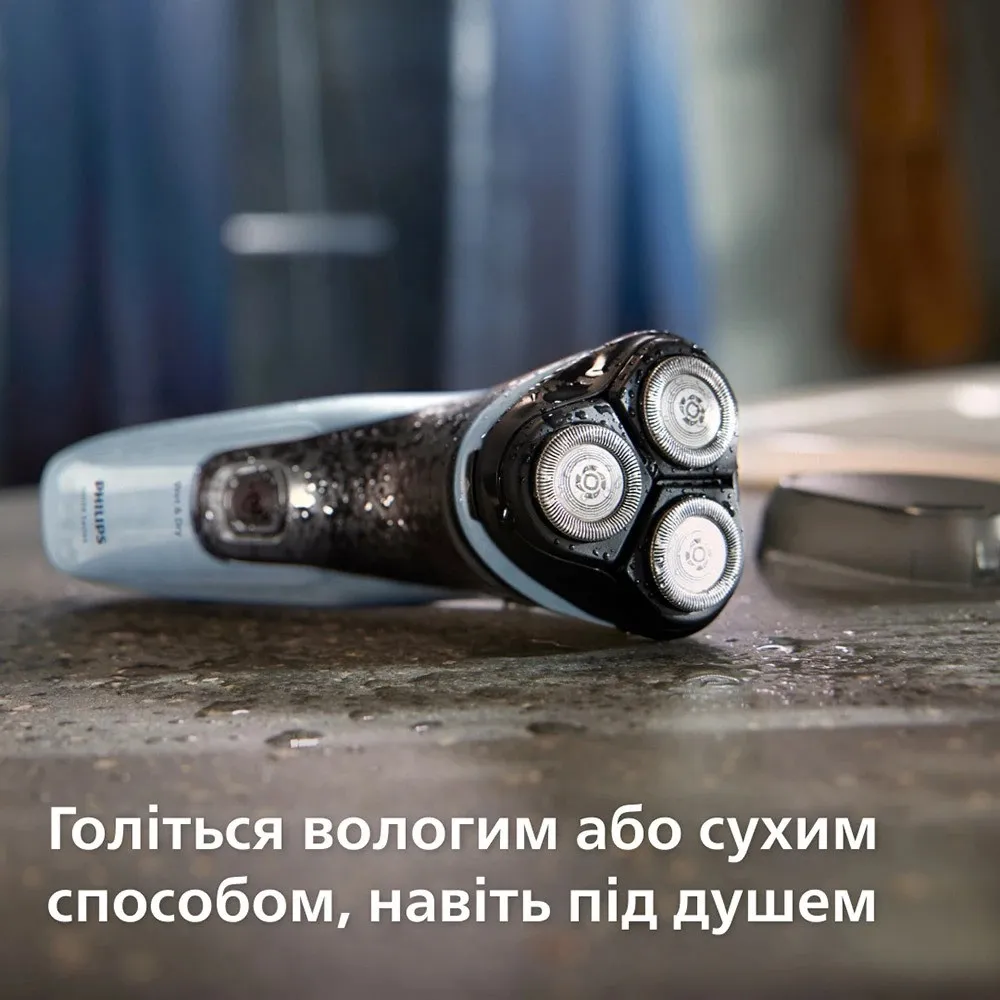 Електрична бритва Philips Series 3000 (Blue/Black) — фото 9