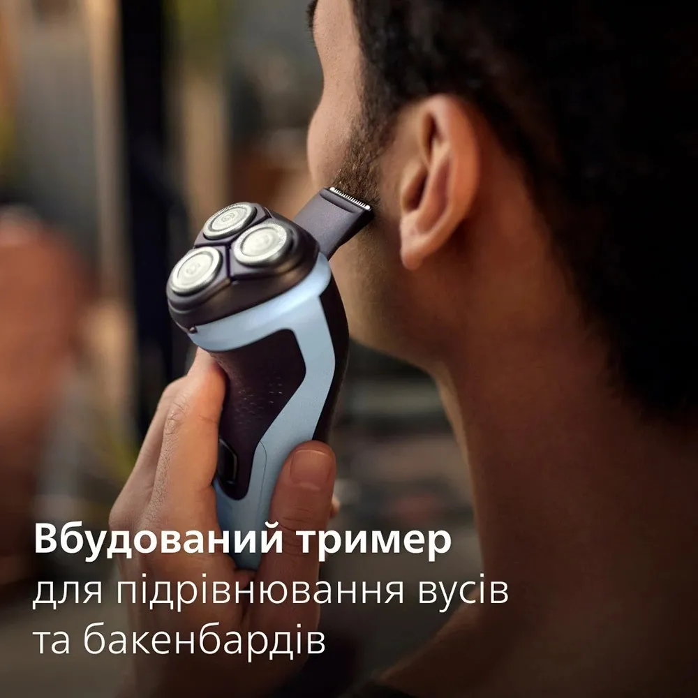 Електрична бритва Philips Series 3000 (Blue/Black) — фото 10