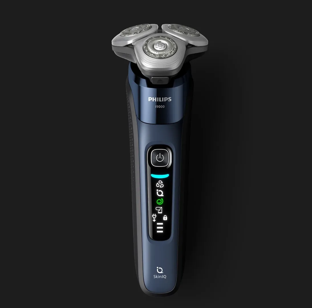 Електрична бритва Philips Series i9000 Prestige SkinIQ (Dark Blue/Black) — фото 2