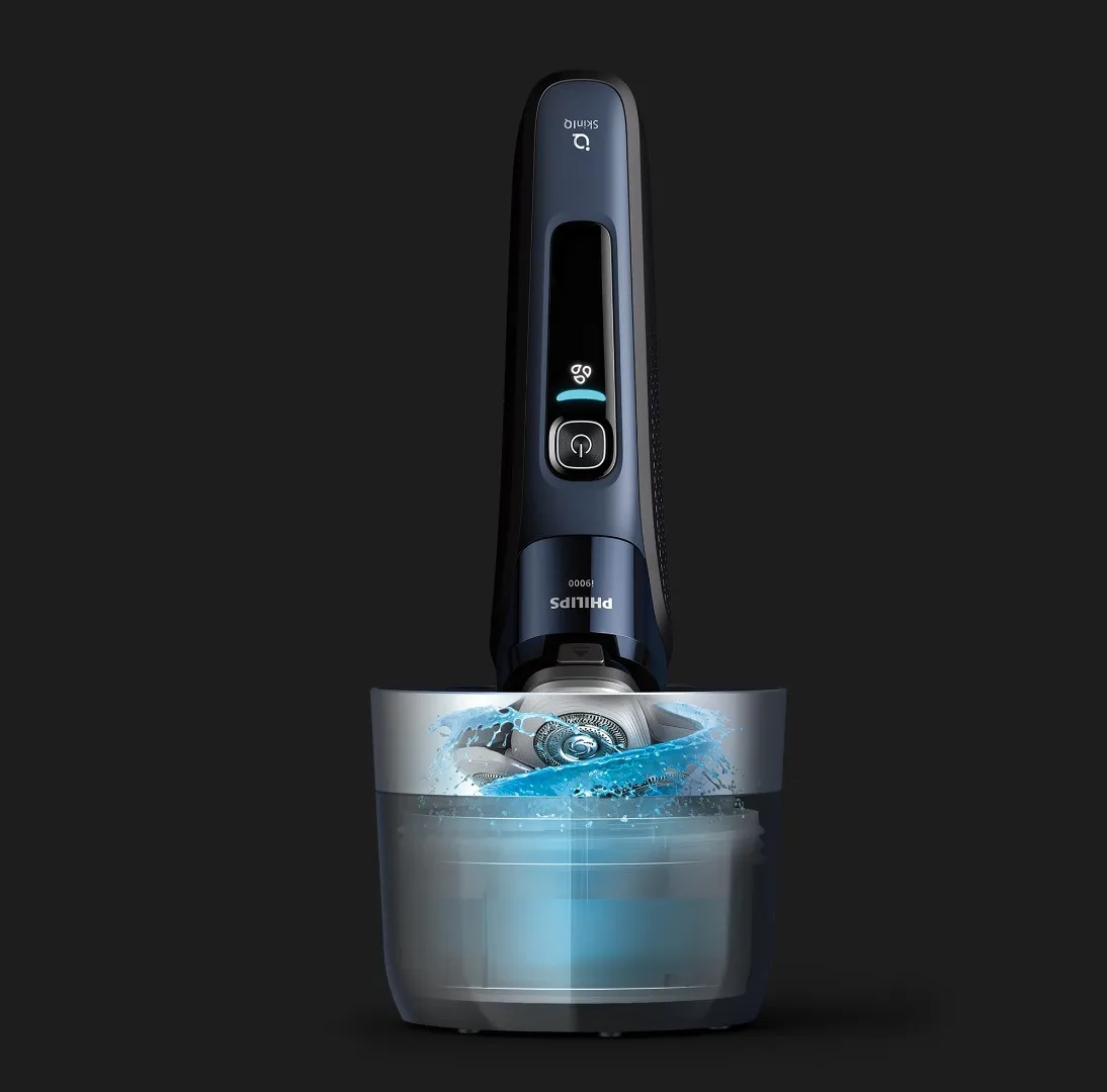 Електрична бритва Philips Series i9000 Prestige SkinIQ (Dark Blue/Black) — фото 4