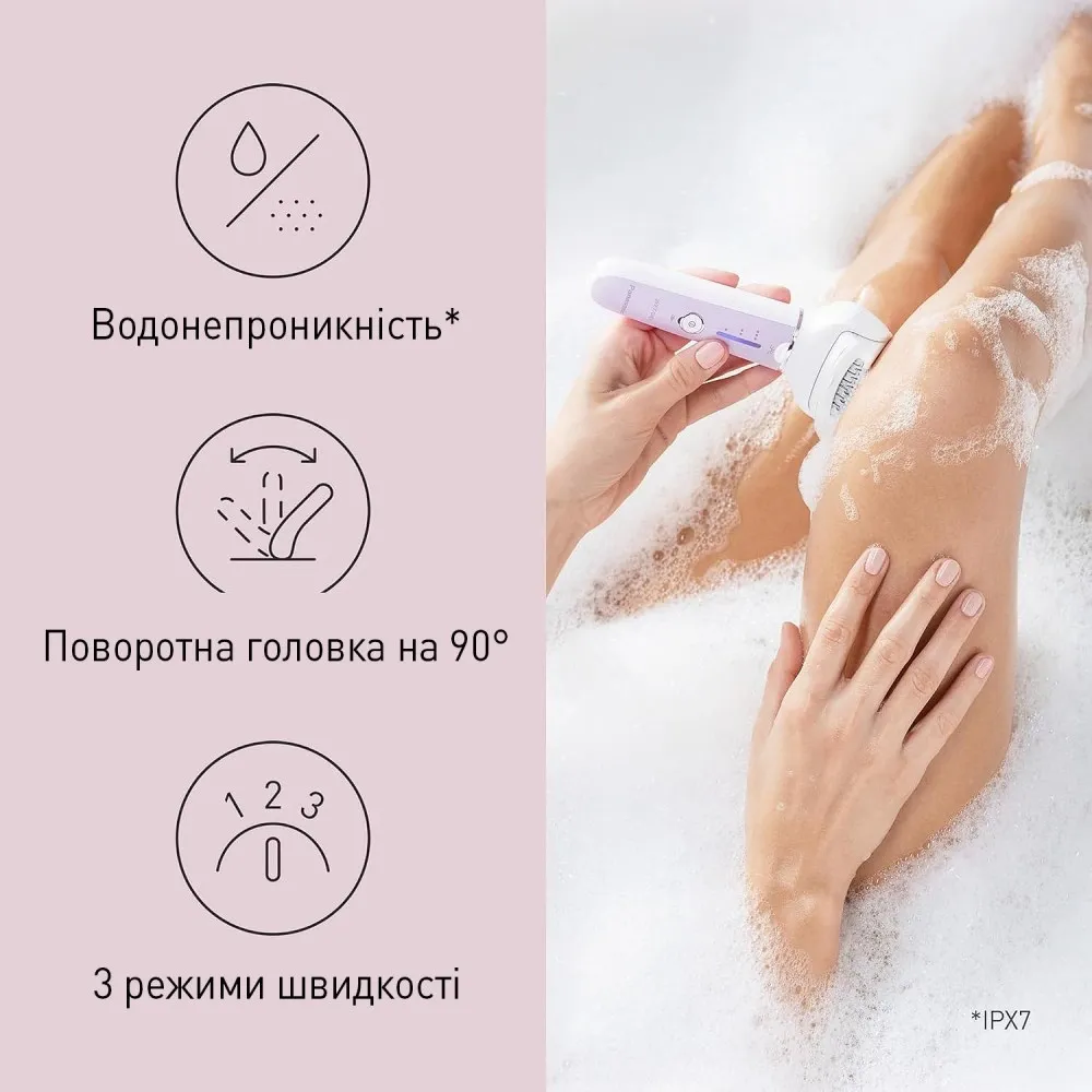 Епілятор Panasonic (ES-EY30-V520) (Purple/White) — фото 6