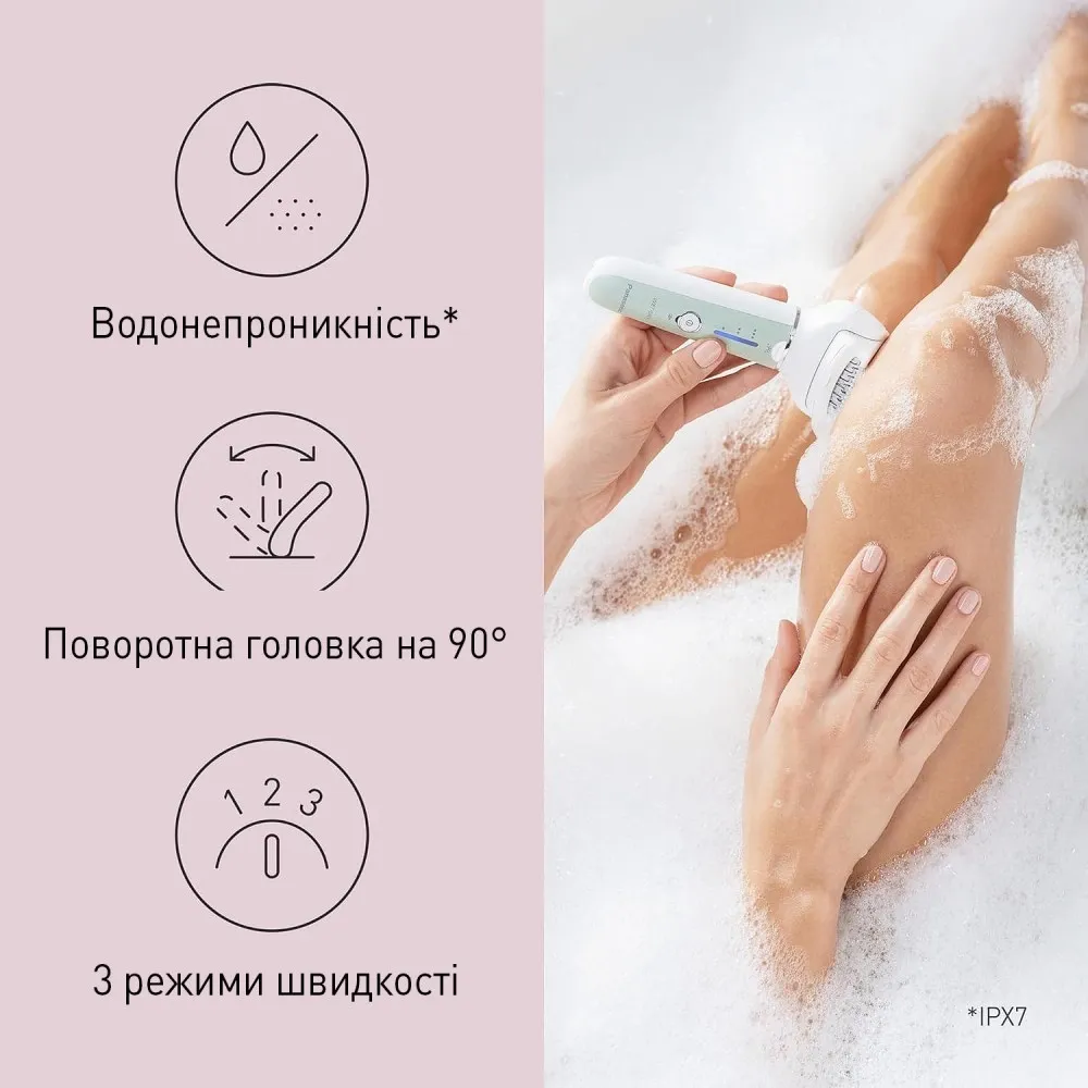 Епілятор Panasonic (ES-EY70-G520) (Green/White) — фото 8