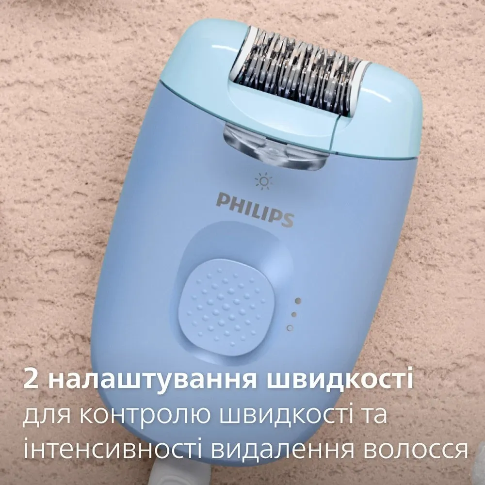 Епілятор Philips Series 4000 (BRE247/00) (Blue) — фото 6