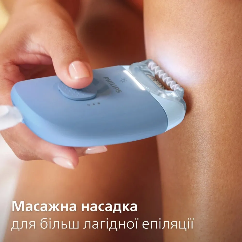 Епілятор Philips Series 4000 (BRE247/00) (Blue) — фото 8