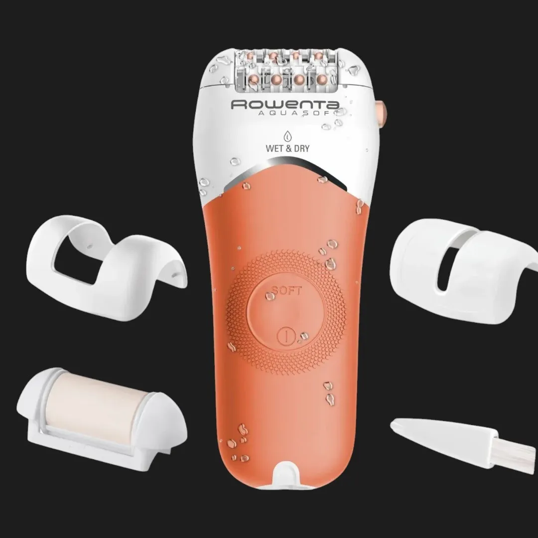 Епілятор Rowenta Aquasoft Wet&Dry (Coral)