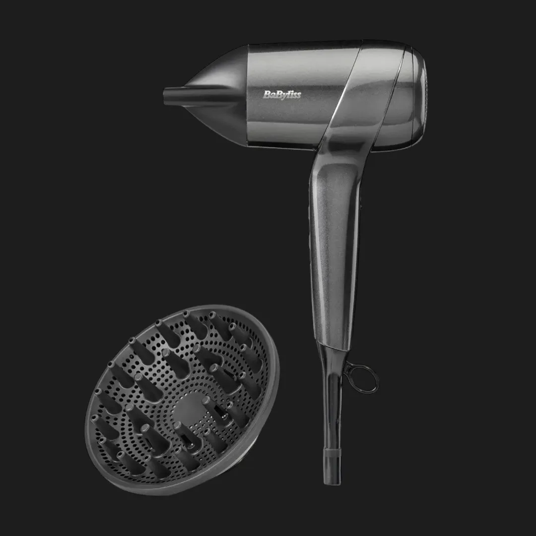 Фен Babyliss Titanium Shine (Dark Gray)