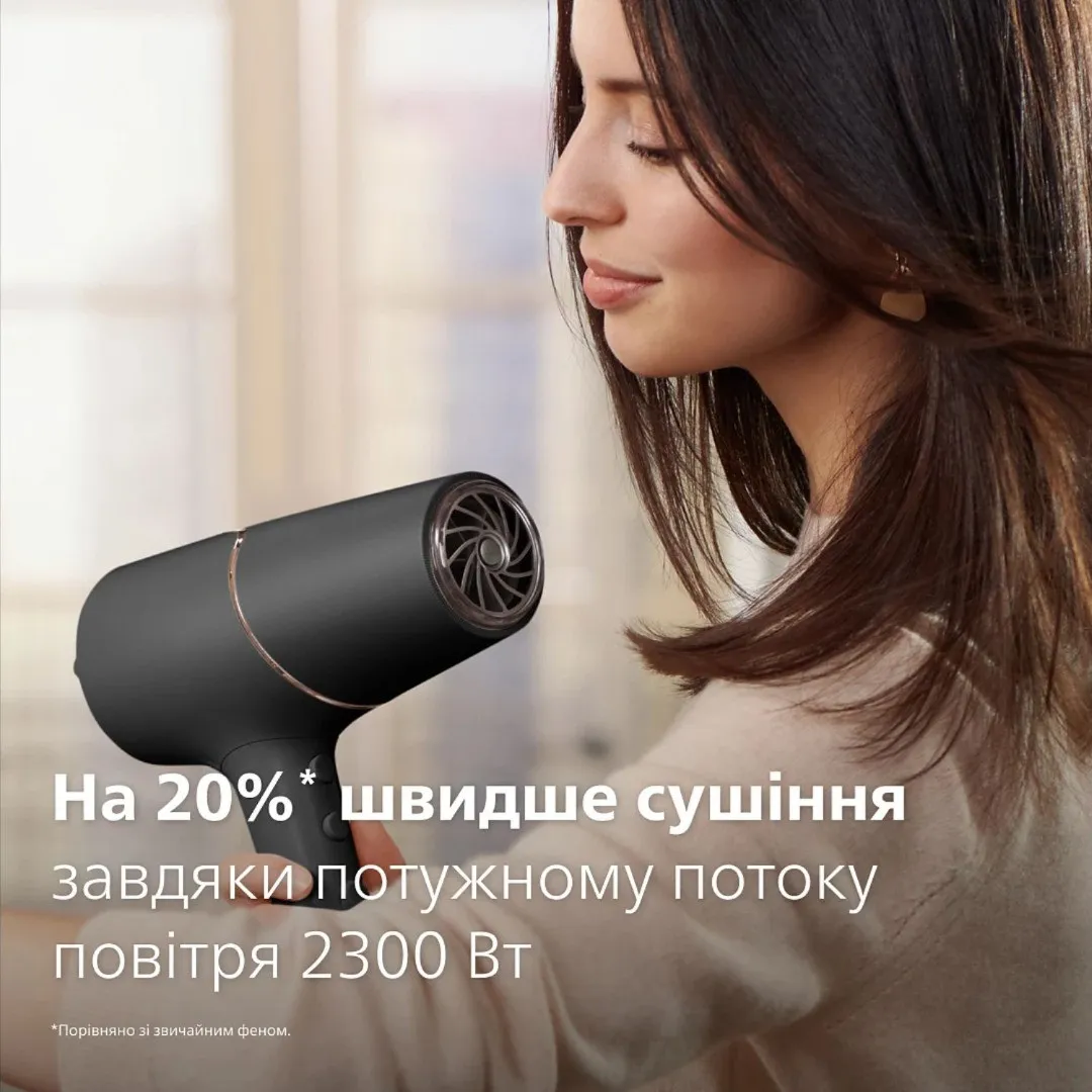 Фен Philips Series 5000 (Black) — фото 2