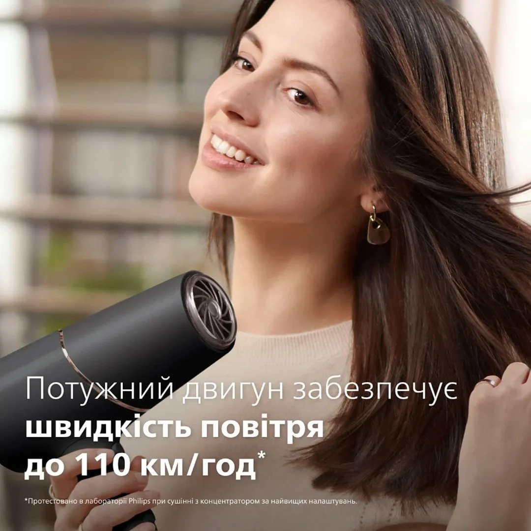 Фен Philips Series 5000 (Black) — фото 3