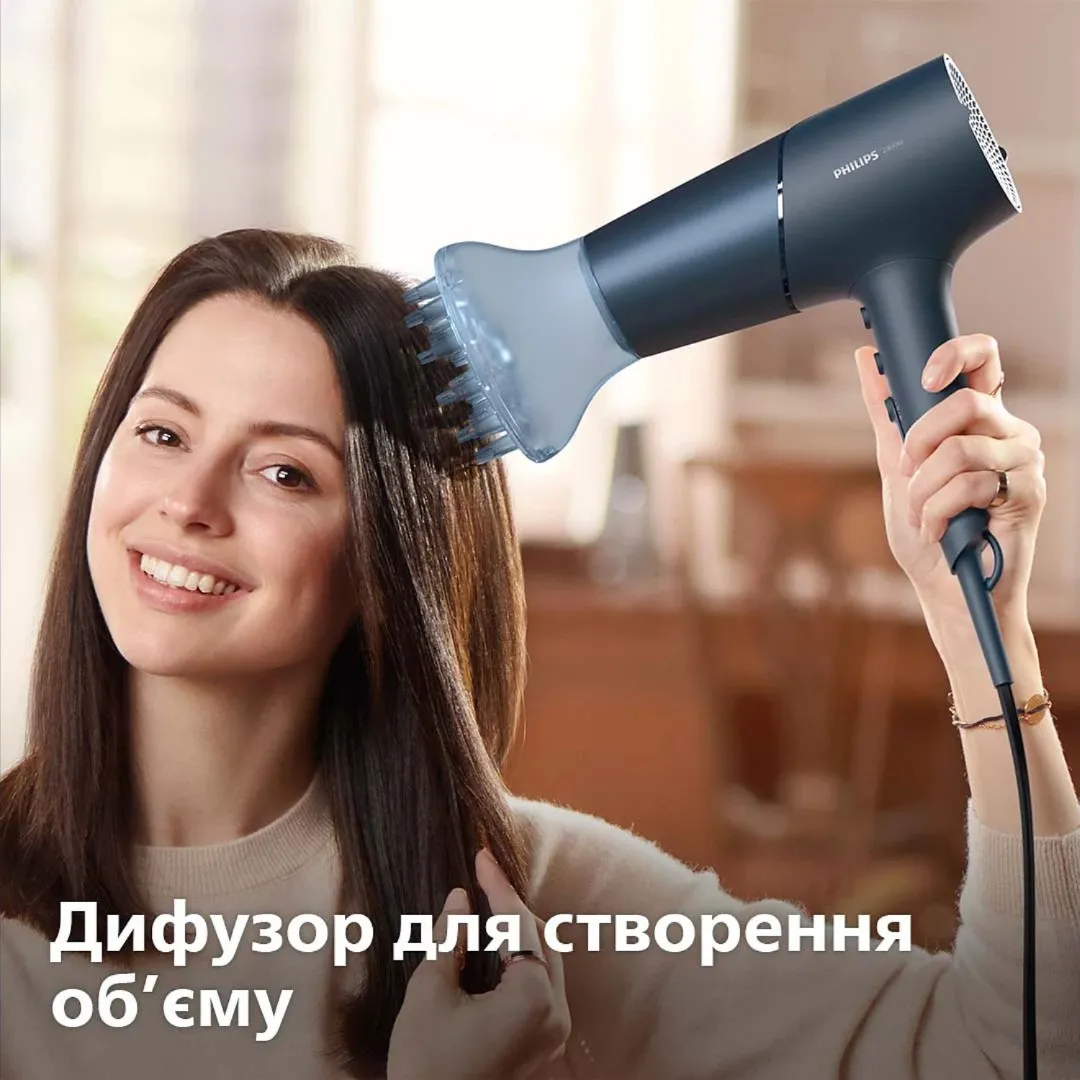 Фен Philips Series 5000 (Dark Blue) — фото 2