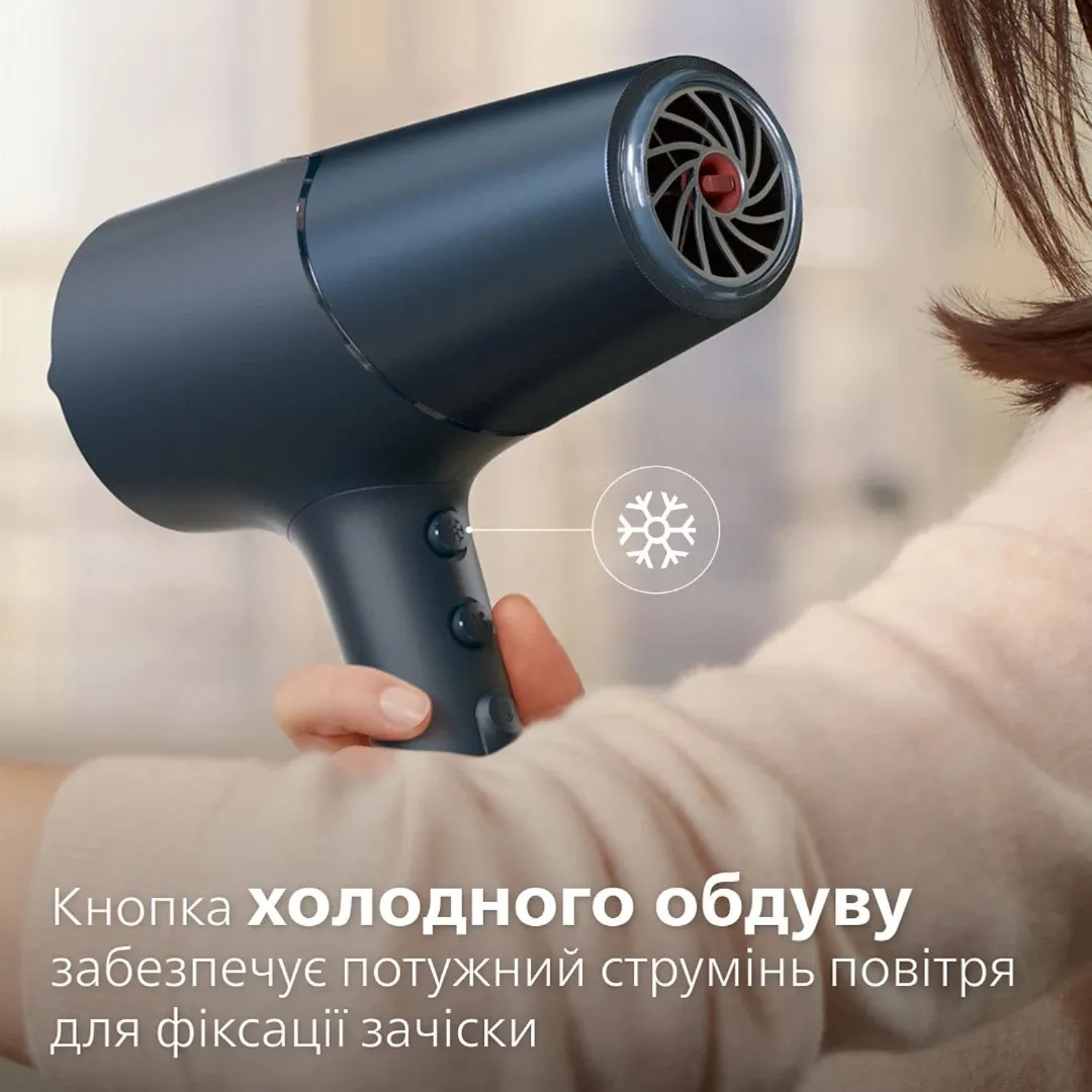 Фен Philips Series 5000 (Dark Blue) — фото 4