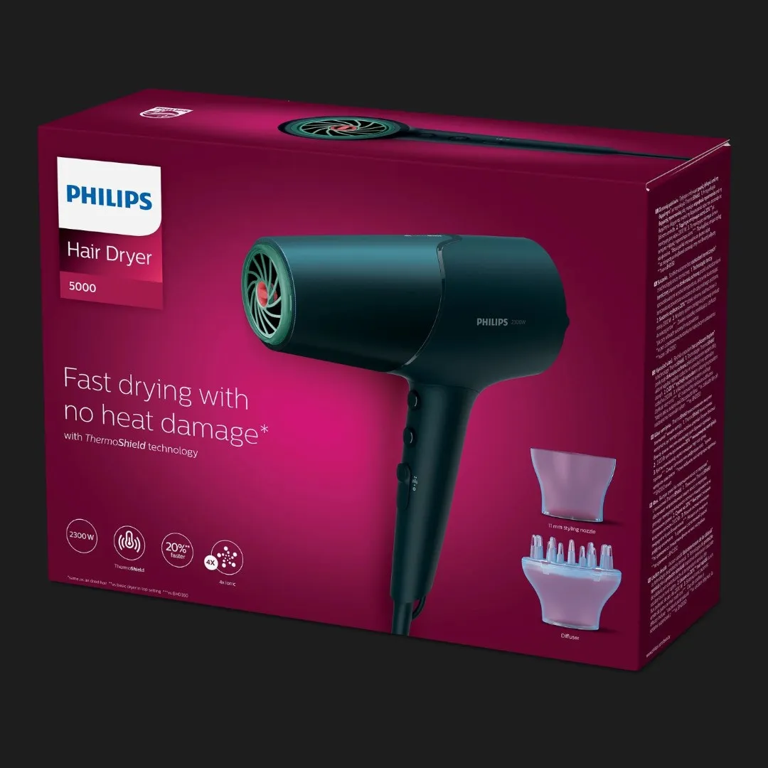 Фен Philips Series 5000 (Dark Blue) — фото 10