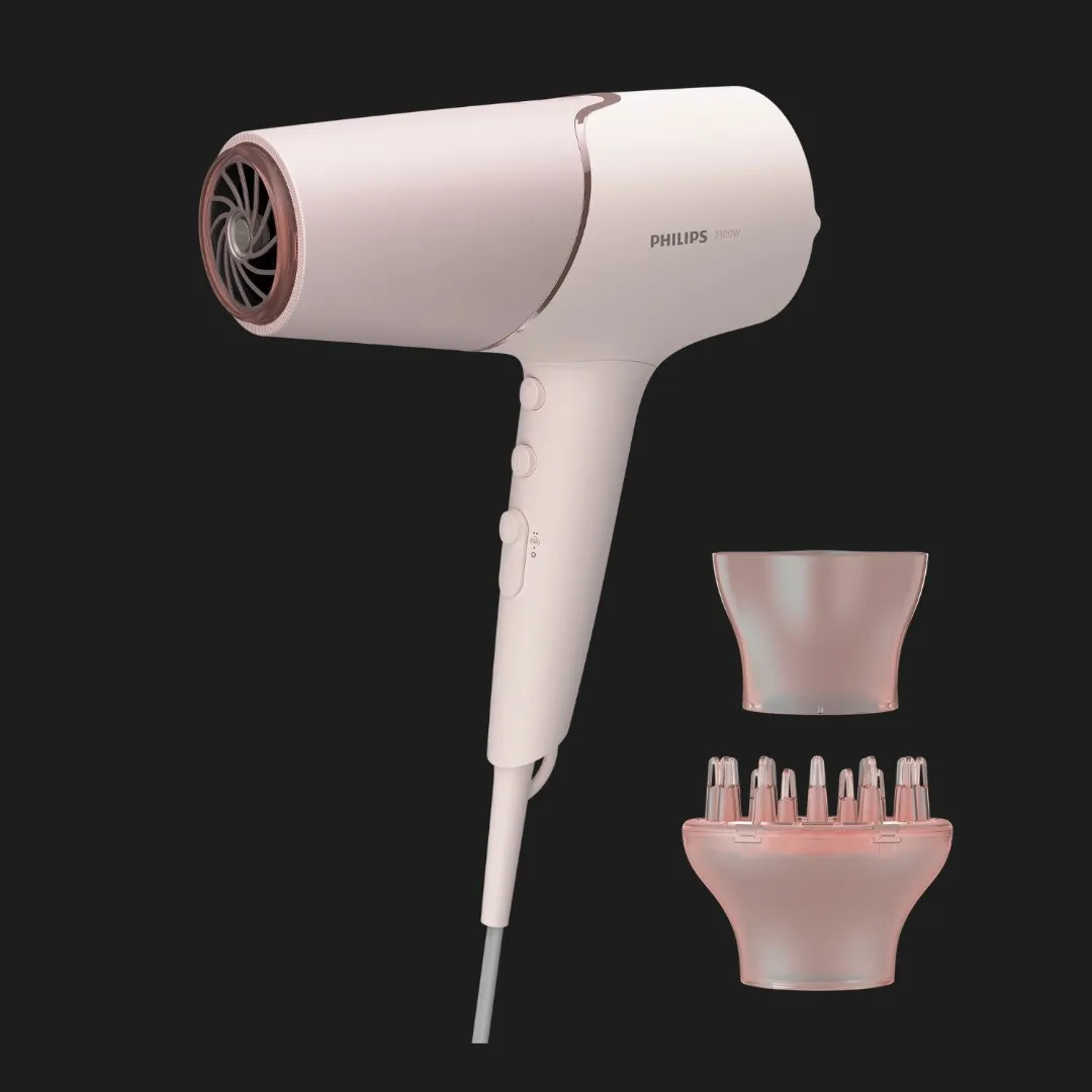 Фен Philips Series 5000 (White/Pink)