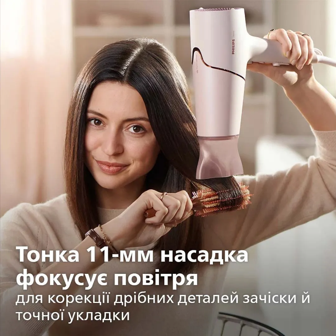 Фен Philips Series 5000 (White/Pink) — фото 2