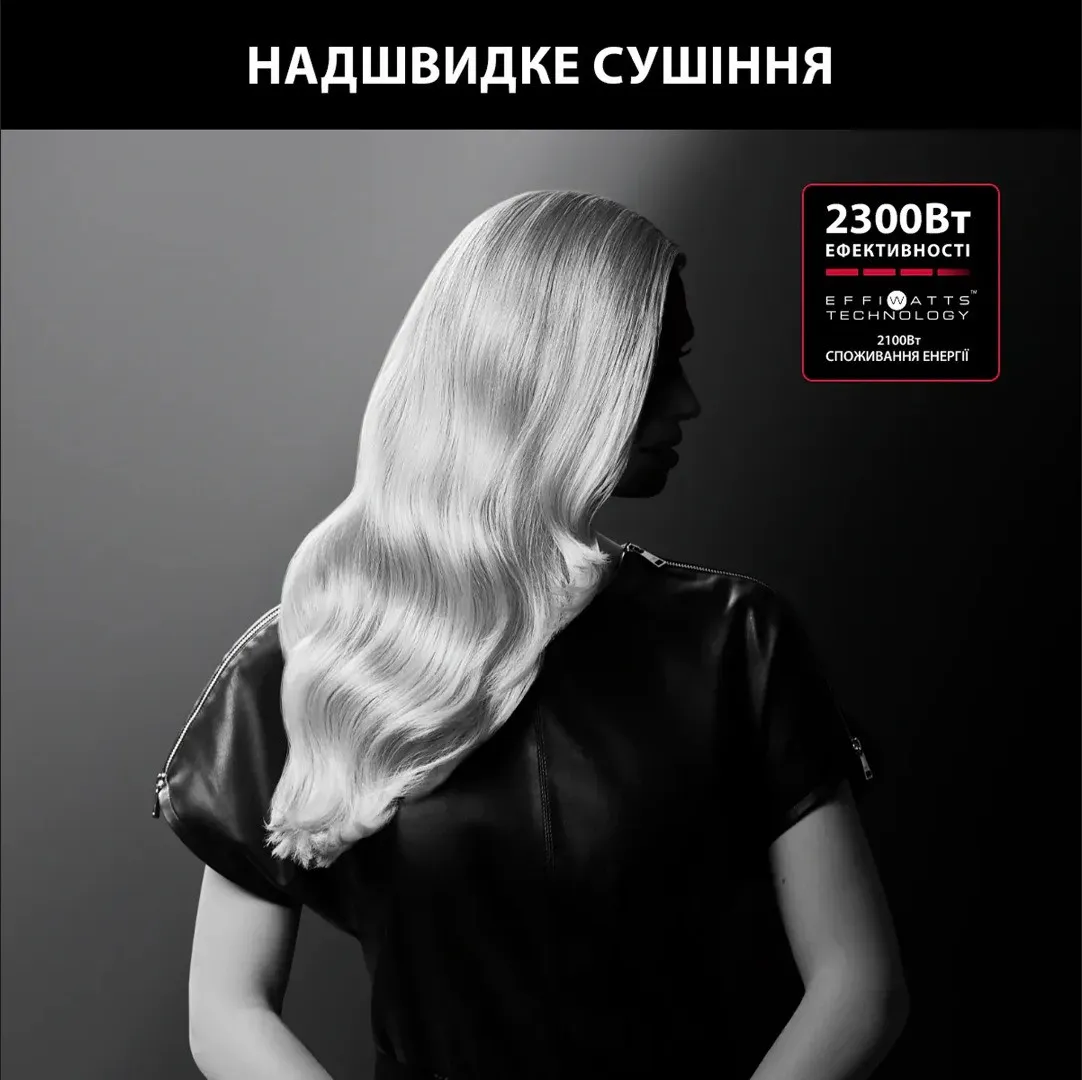 Фен Rowenta Studio Dry x Karl Lagerfeld (Black) — фото 3