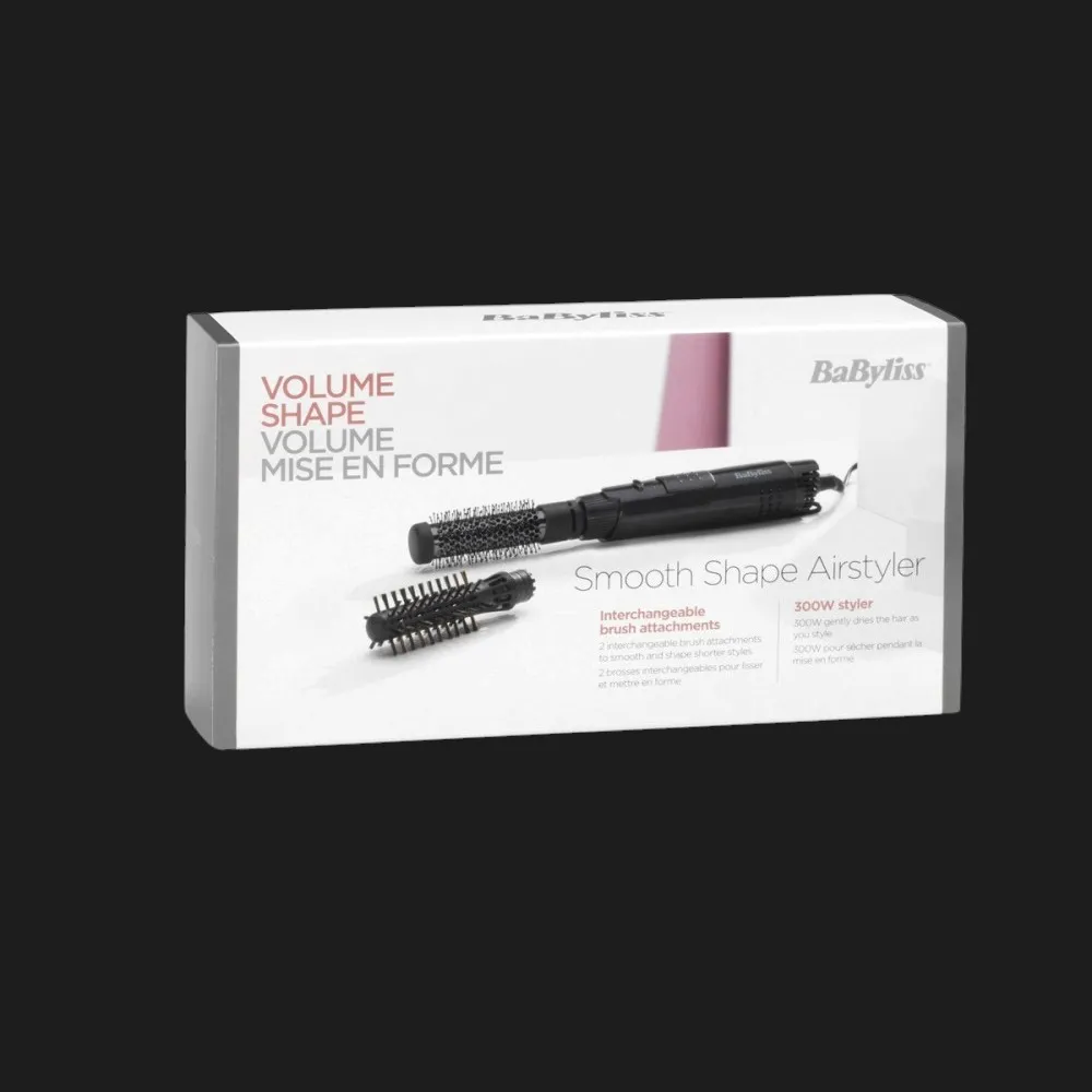 Фен-щітка Babyliss Shape Airsyler (Black) — фото 6