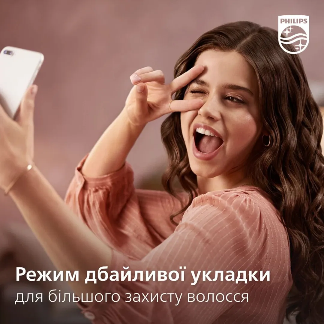 Фен-щітка Philips Series 3000 (Pink) — фото 8