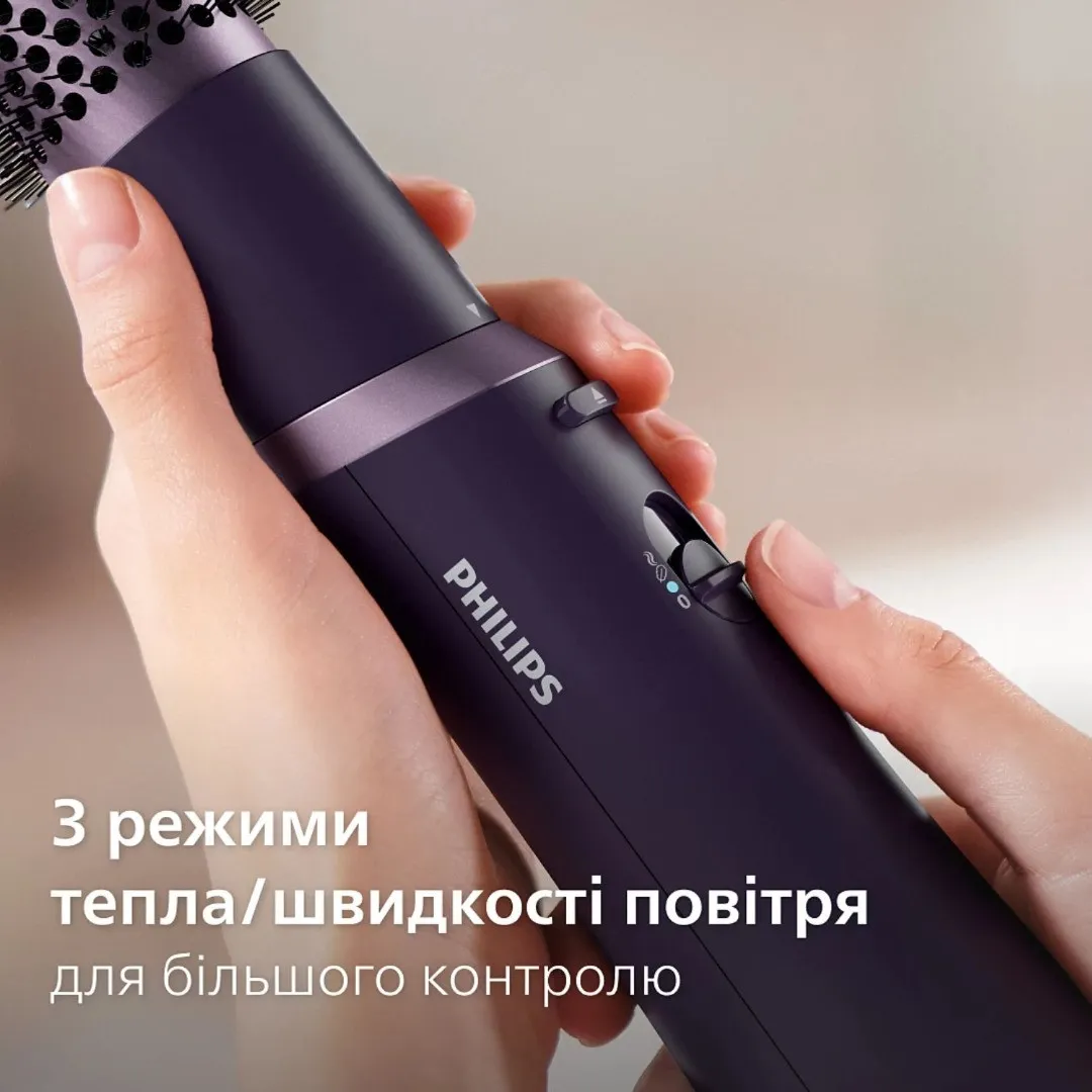 Фен-щітка Philips Series 3000 (Purple) (BHA305/00) — фото 5