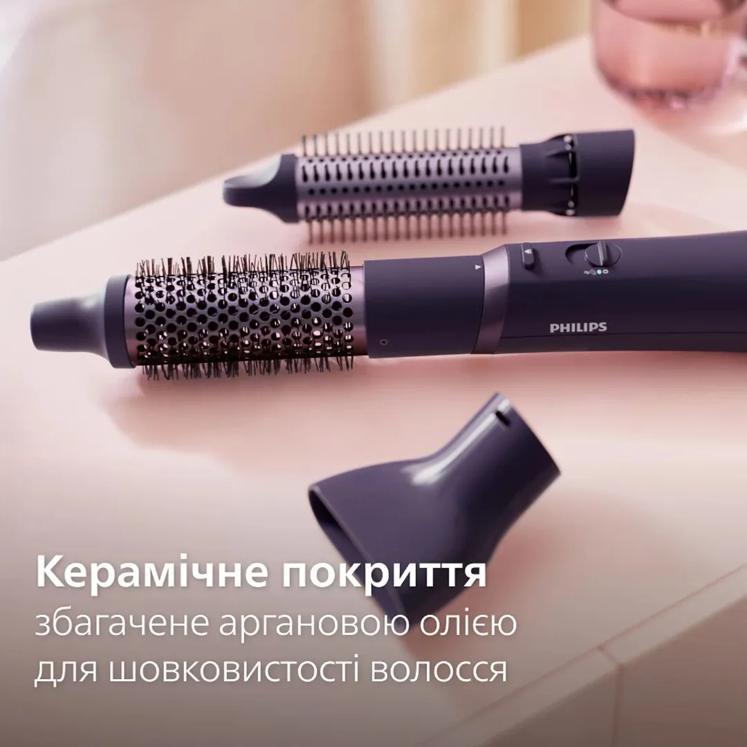 Фен-щітка Philips Series 3000 (Purple) (BHA305/00) — фото 10
