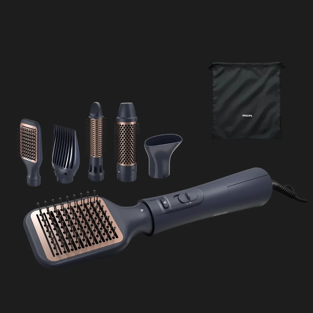 Фен-щітка Philips Series 5000 (Dark Blue)