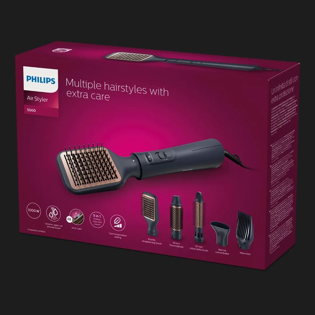 Фен-щітка Philips Series 5000 (Dark Blue) — фото 6