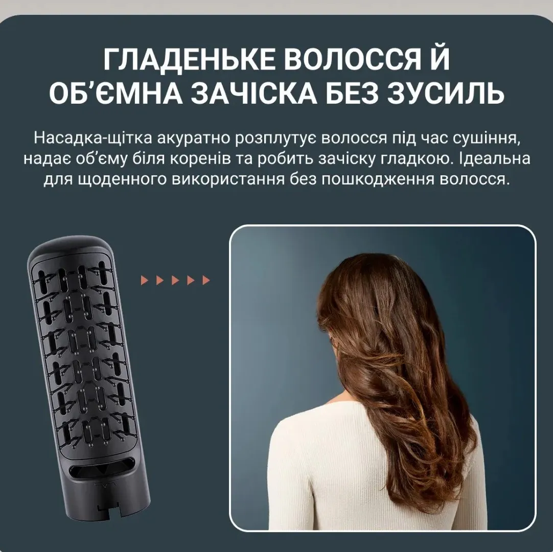 Фен-щітка Rowenta Express Style (Black/Gold) — фото 4