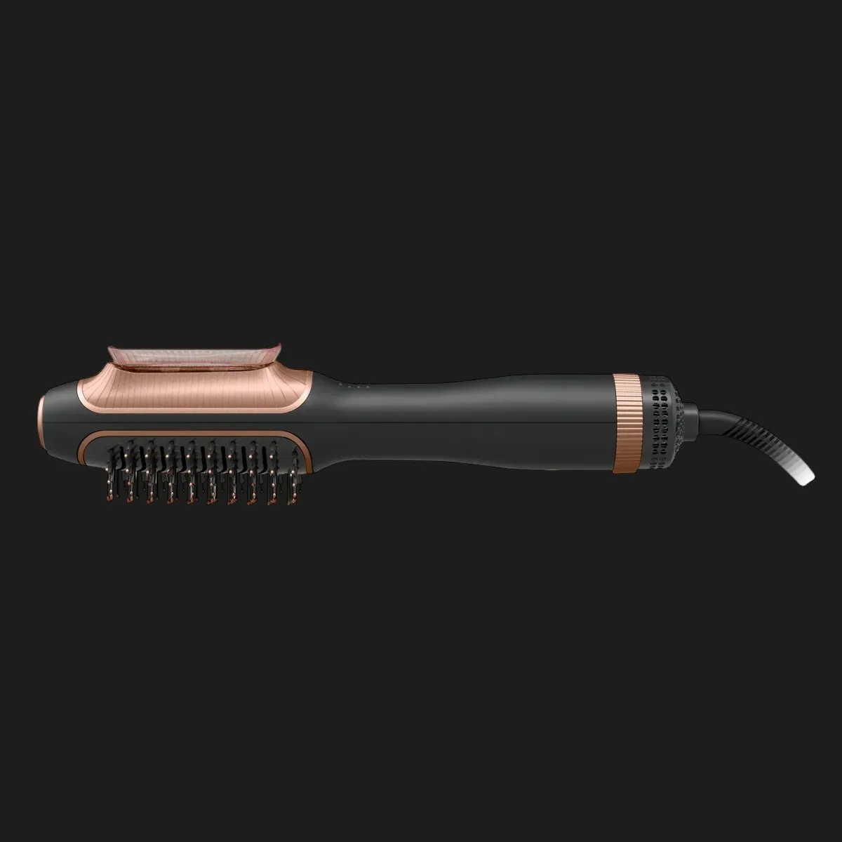 Фен-щітка Rowenta Reverso Dry&amp;Brush 2в1 (Black/Gold) — фото 2