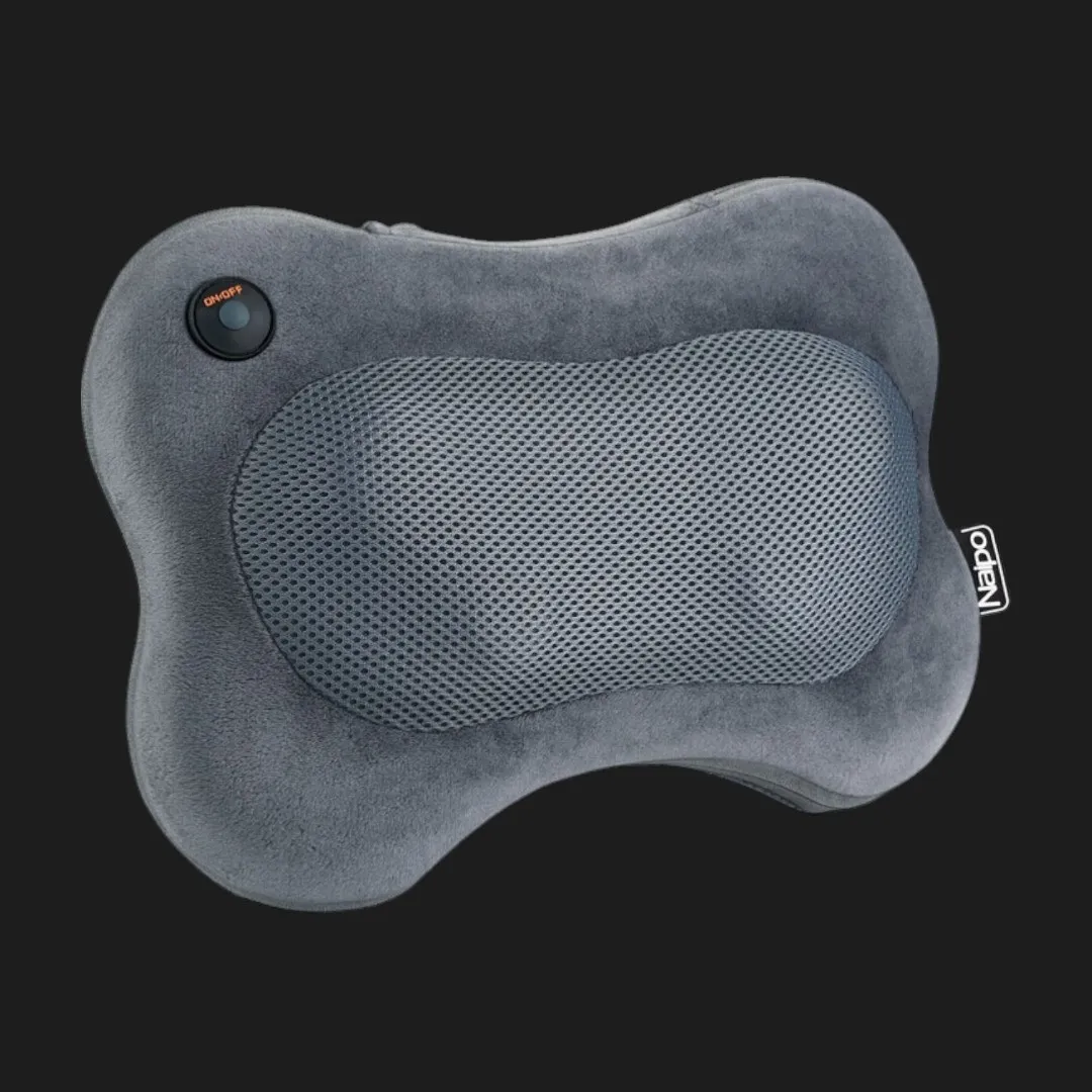 Масажна подушка NAIPO Plush (MGP-129M) (Gray) — фото 4
