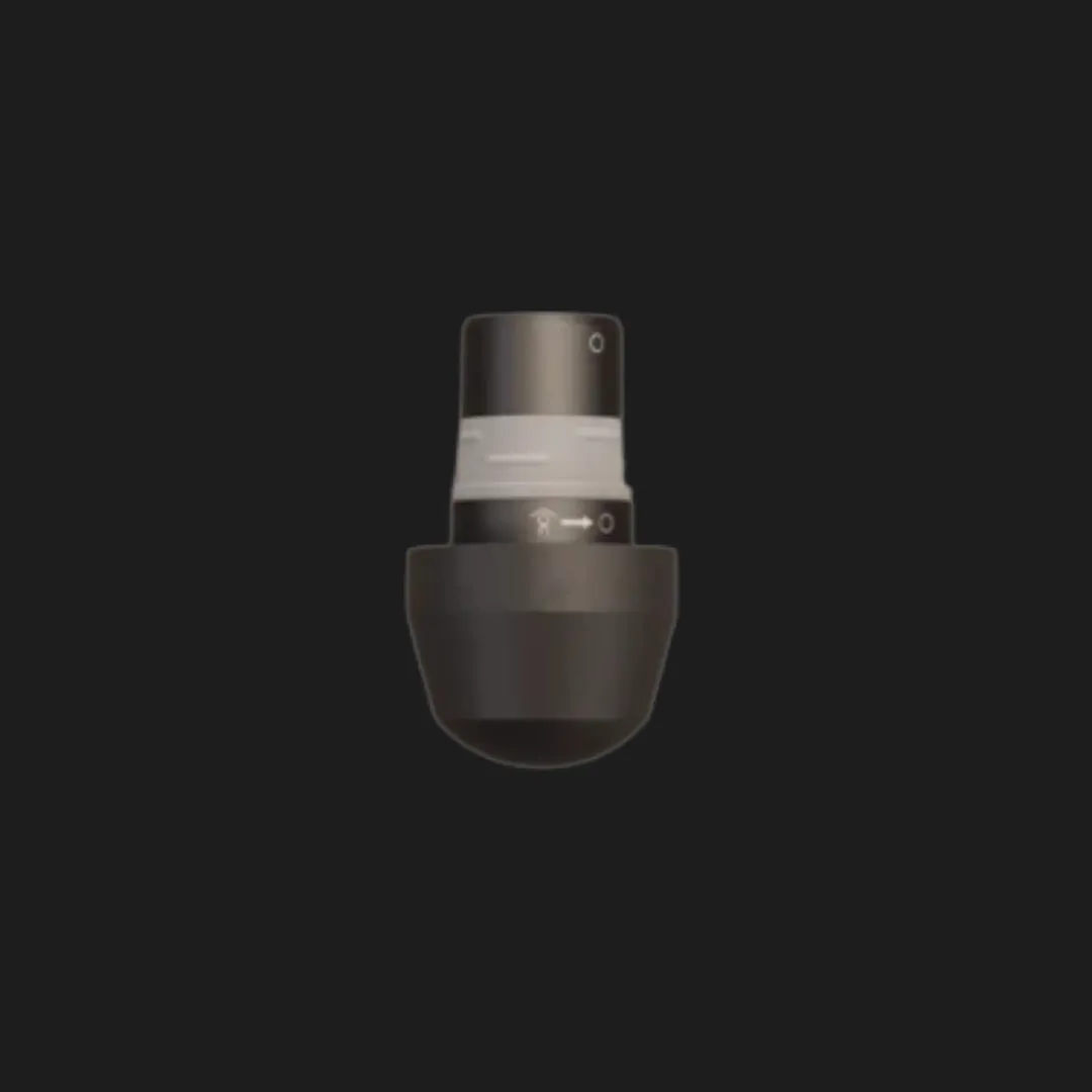 Насадка для масажерів Theragun Large Ball Plus (Black)