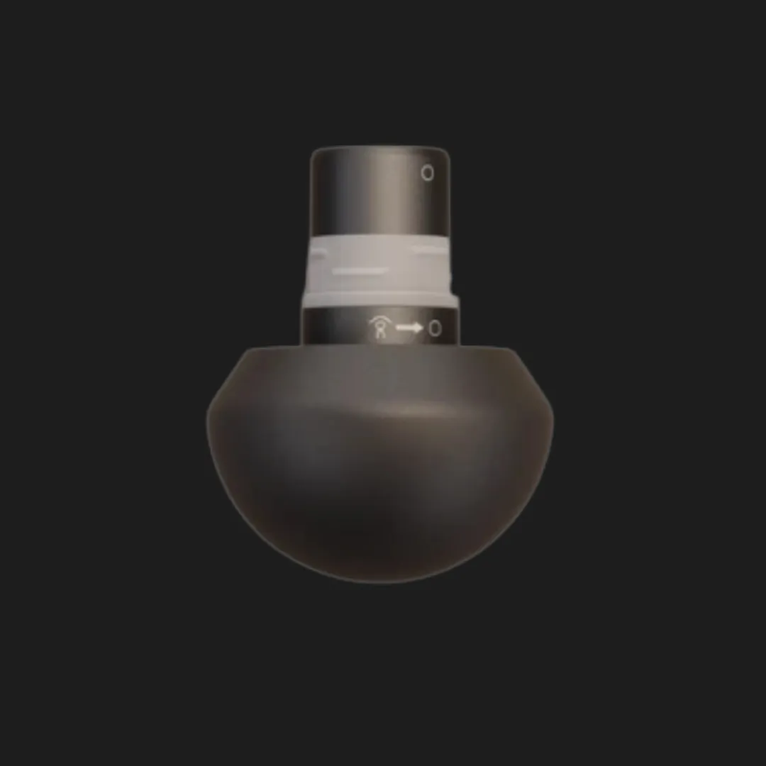 Насадка для масажерів Theragun Standard Ball Plus (Black)