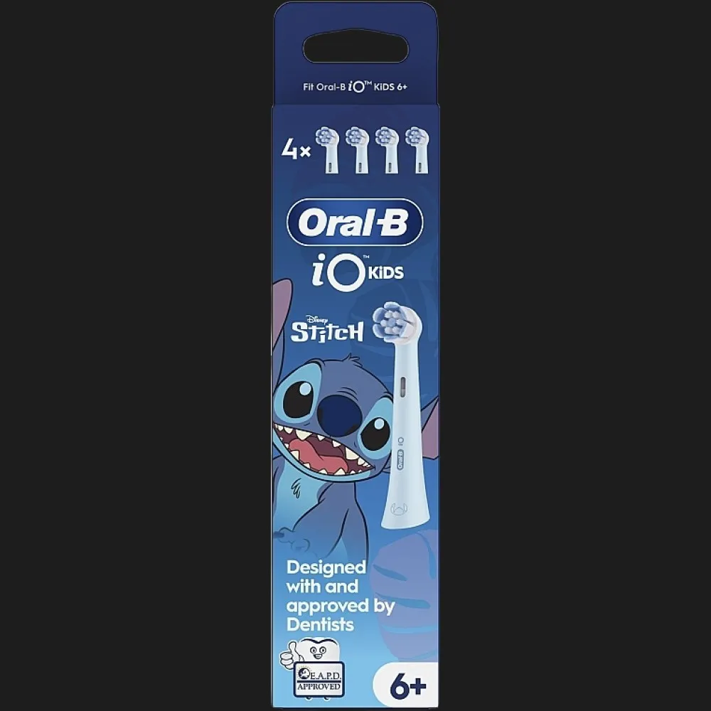 Насадка для зубної щітки Braun Oral-B Kids Stitch (Blue) — фото 3