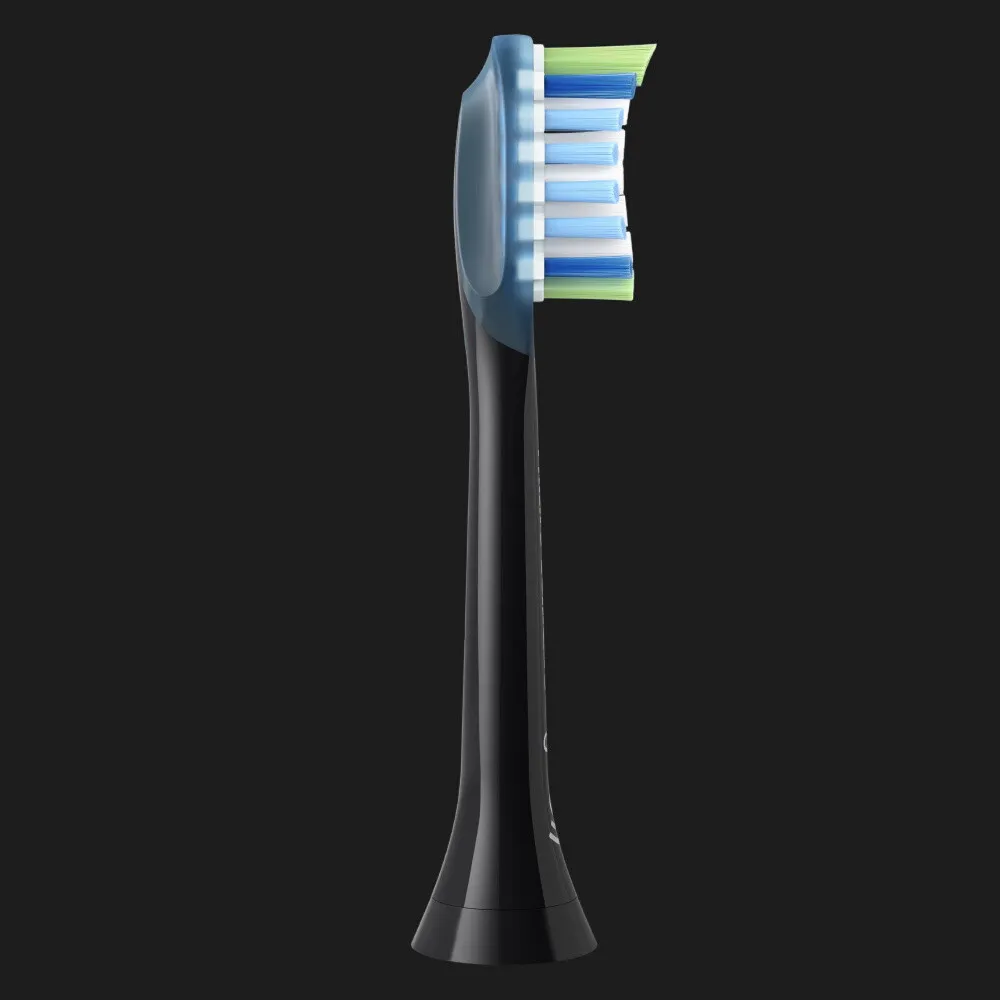 Насадка для зубної щітки Philips Sonicare C3 Premium Plaque Defence (Black) (HX9042/88) — фото 4