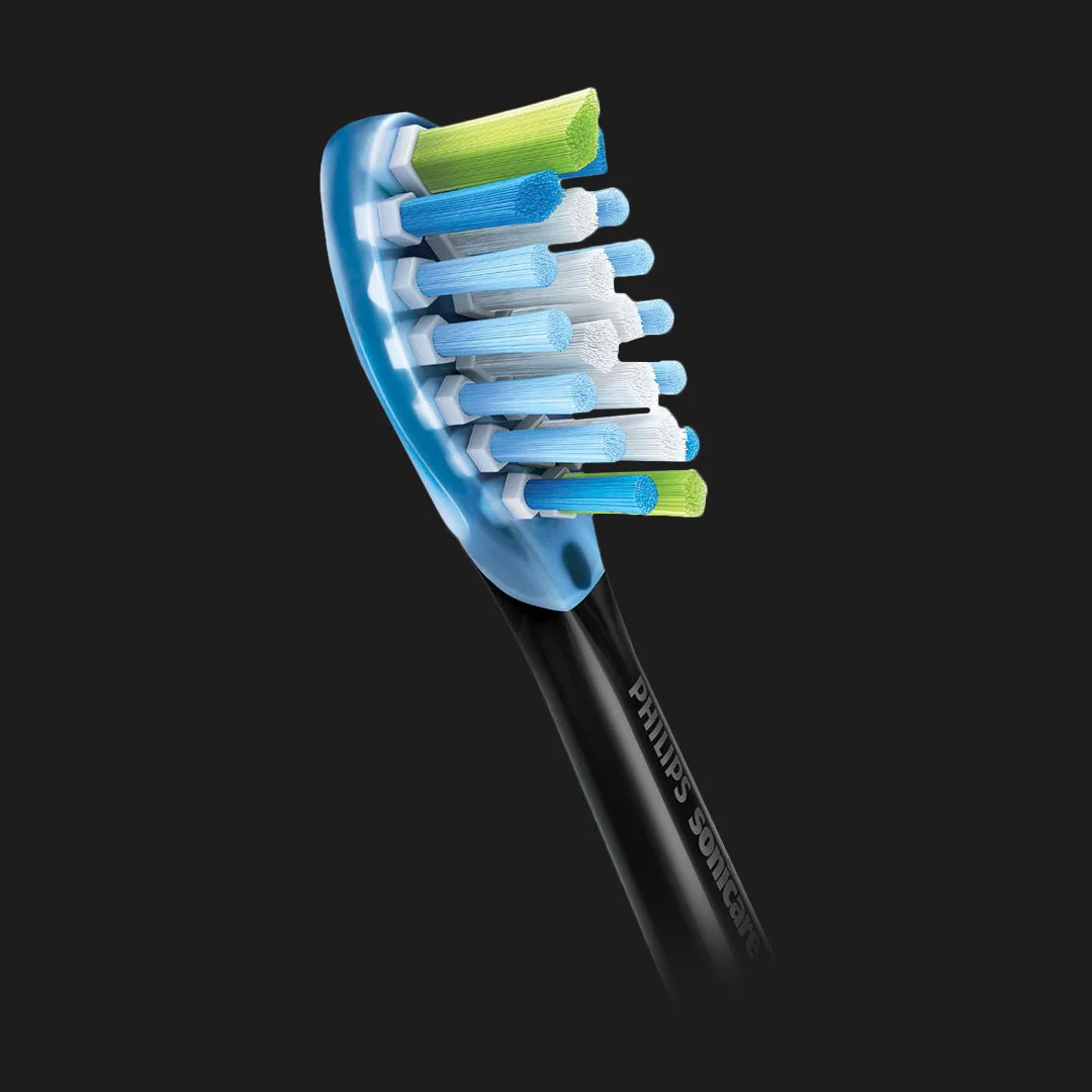 Насадка для зубної щітки Philips Sonicare C3 Premium Plaque Defence (Black) (HX9042/88) — фото 5