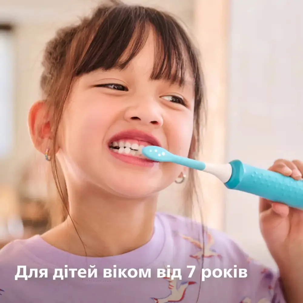 Насадка для зубної щітки Philips Sonicare for Kids (HX6042/90) (White) — фото 7