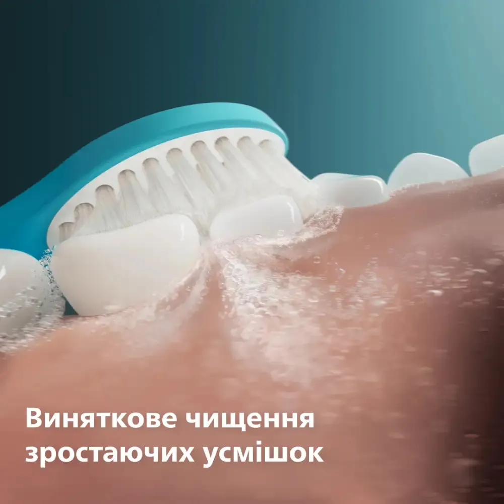 Насадка для зубної щітки Philips Sonicare for Kids (HX6042/90) (White) — фото 8