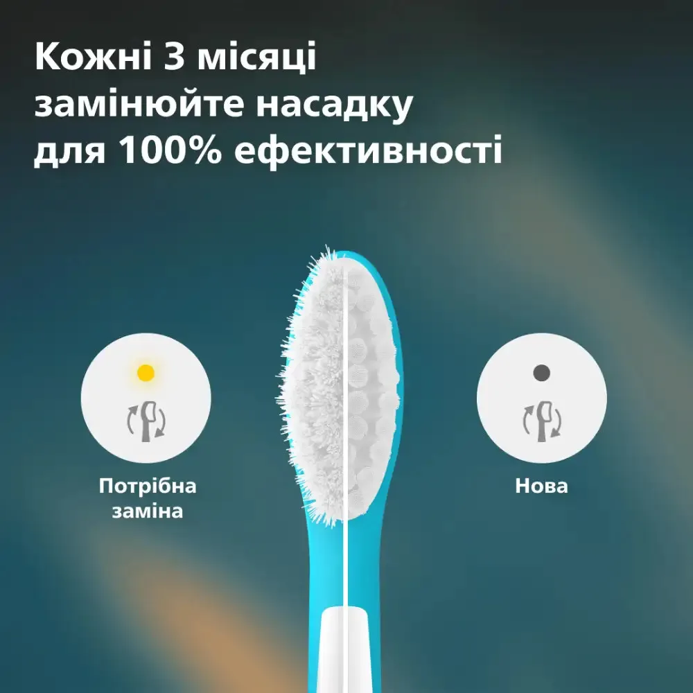 Насадка для зубної щітки Philips Sonicare for Kids (HX6042/90) (White) — фото 10