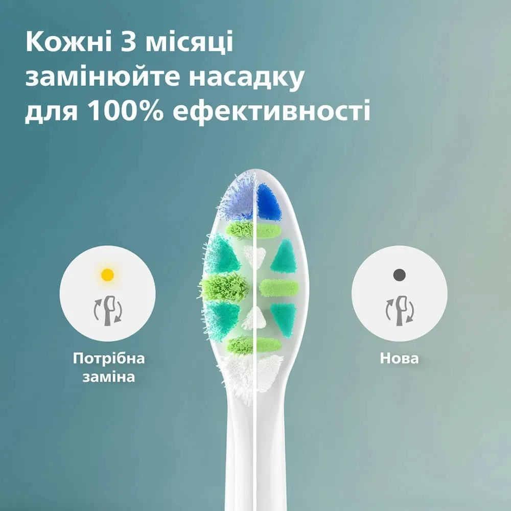 Насадка для зубної щітки Philips Sonicare InterCare (White) (4 шт) — фото 7
