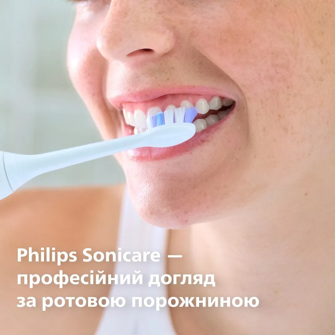 Насадка для зубної щітки Philips Sonicare S2 Sensitive (HX6052/87) (White) — фото 6